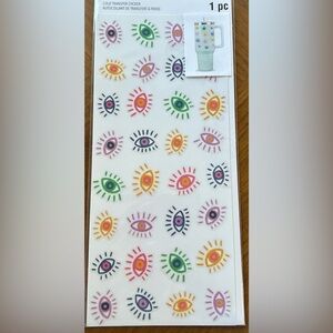 Cold Transfer Evil Eye Stickers for your tumblers 
NEW